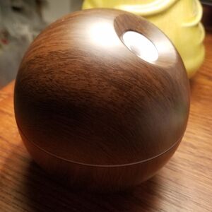 Wood Brown Ultrasonic Aroma Humidifier